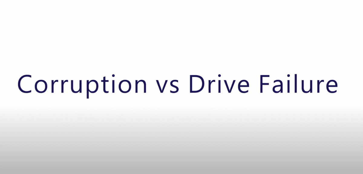 corruption vs drive