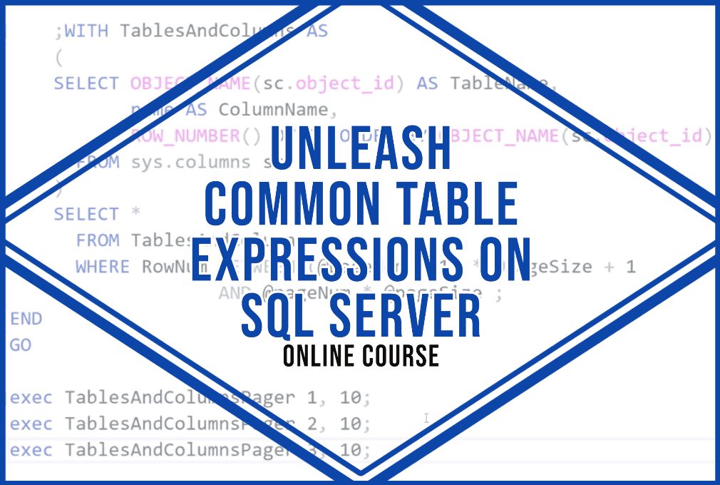 Common Table Expressions